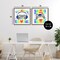 Stupell Industries Rainbow Retro Gaming Phrases 2pc Floating Frame Set, design by Kim Allen